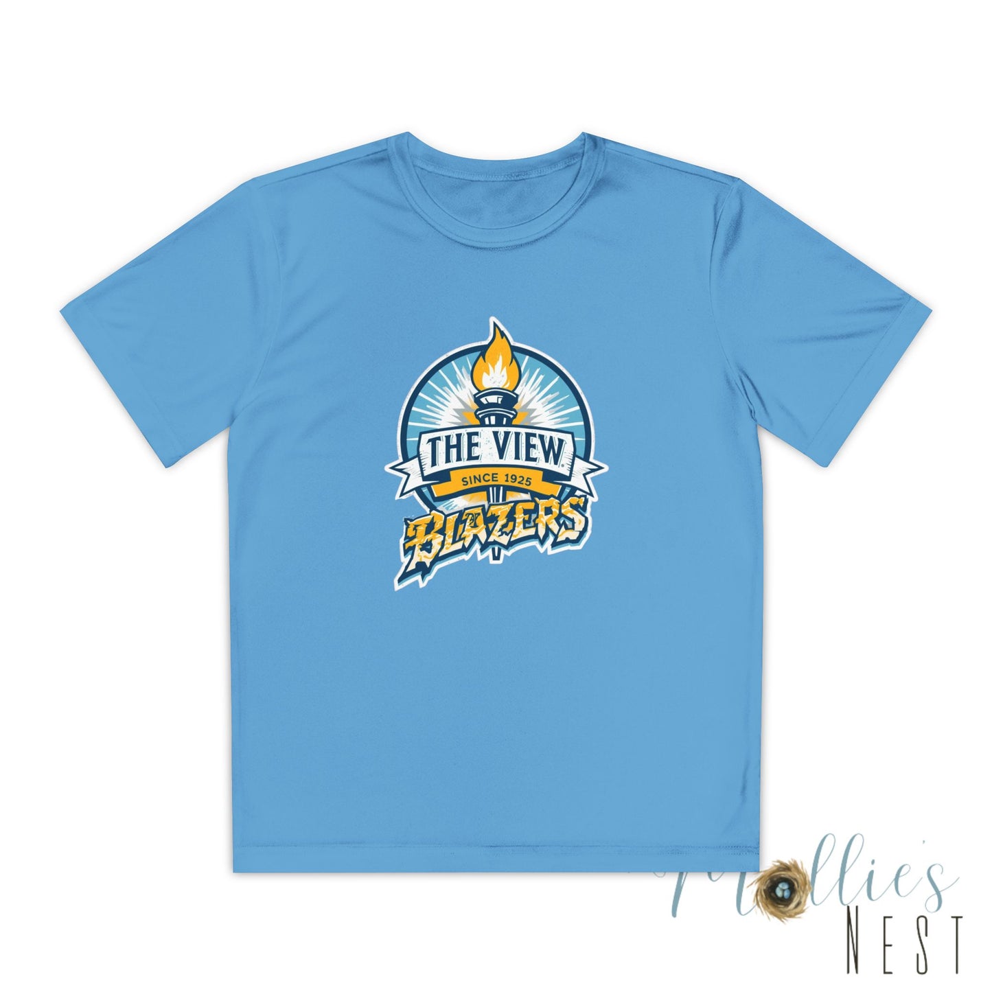 Youth Competitor Tee — 'The View' Blazers Logo Shirt