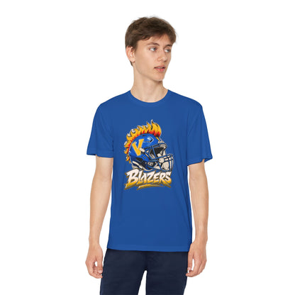 Youth FLAME Helmet Blazers. DRIFIT Football Shirt