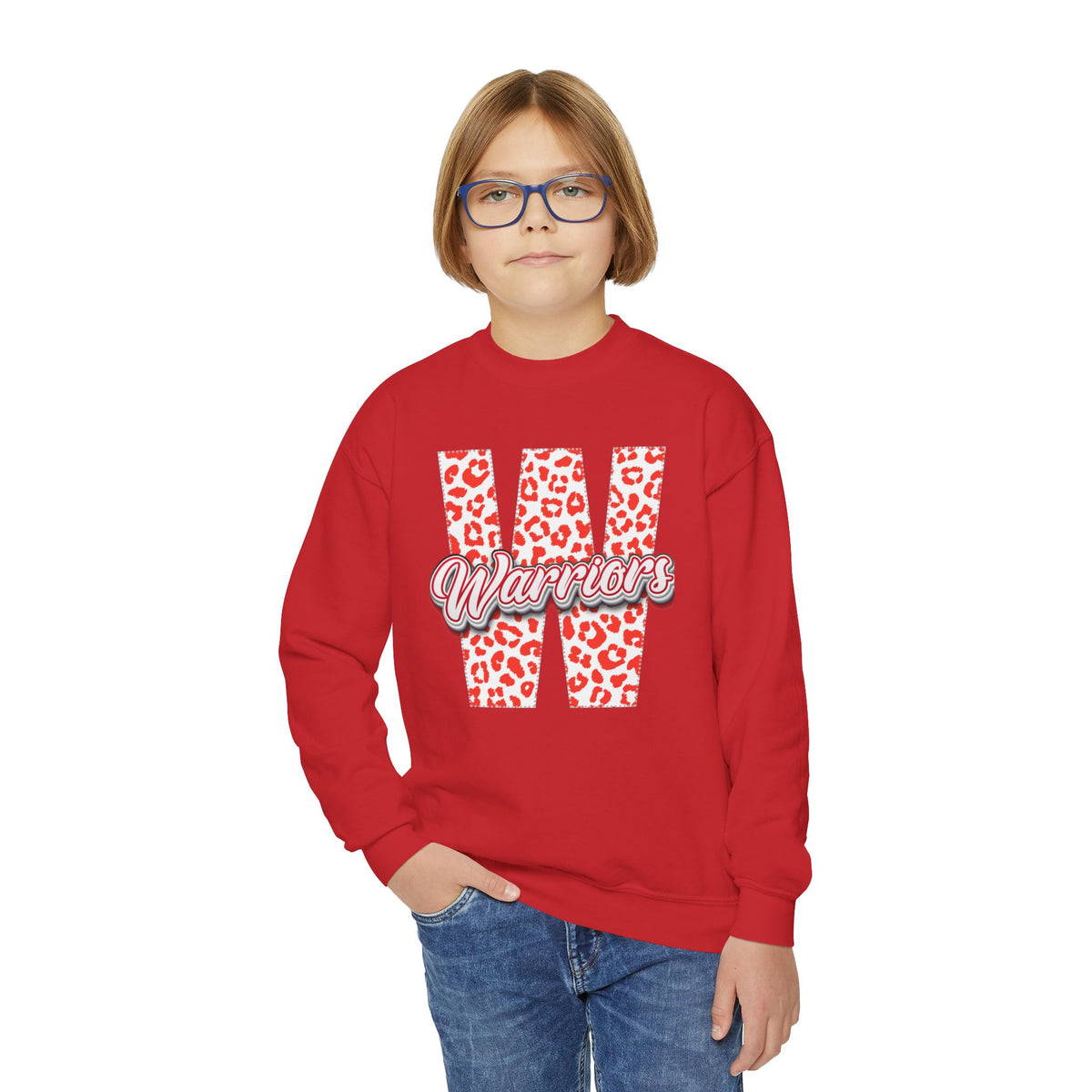 YOUTH. Westside Warriors Youth Crewneck Sweatshirt