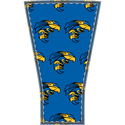 Blue Sheridan Yellowjackets Logo Arm Sleeve — Compression Sports Sleeve for Athletes & Fans