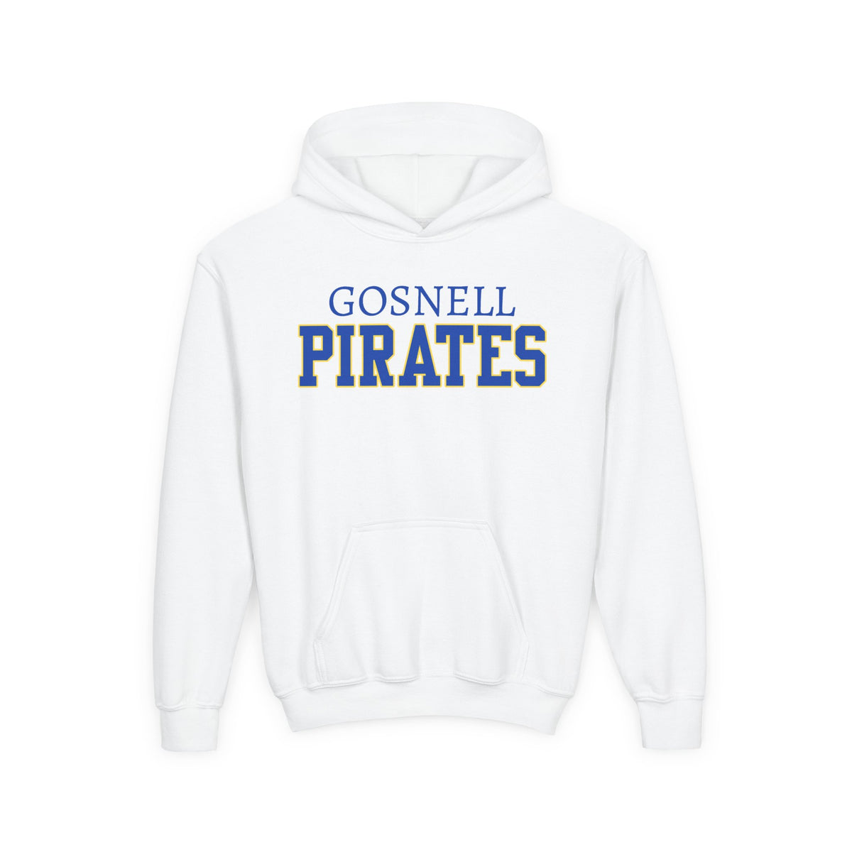 YOUTH. Gosnell Pirates Hooded Sweatshirt