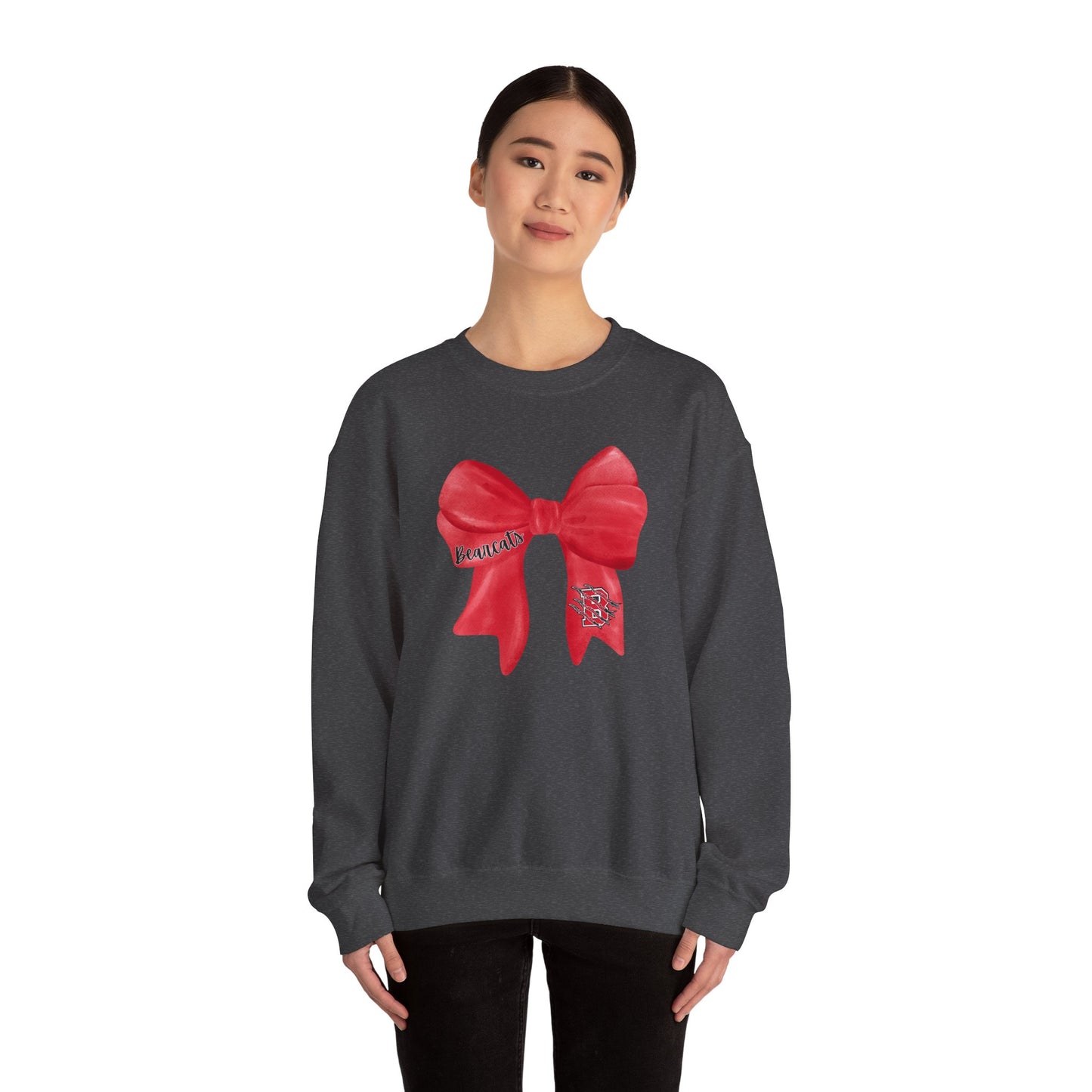 ADULT. Brookland Bearcat Bow Sweatshirt