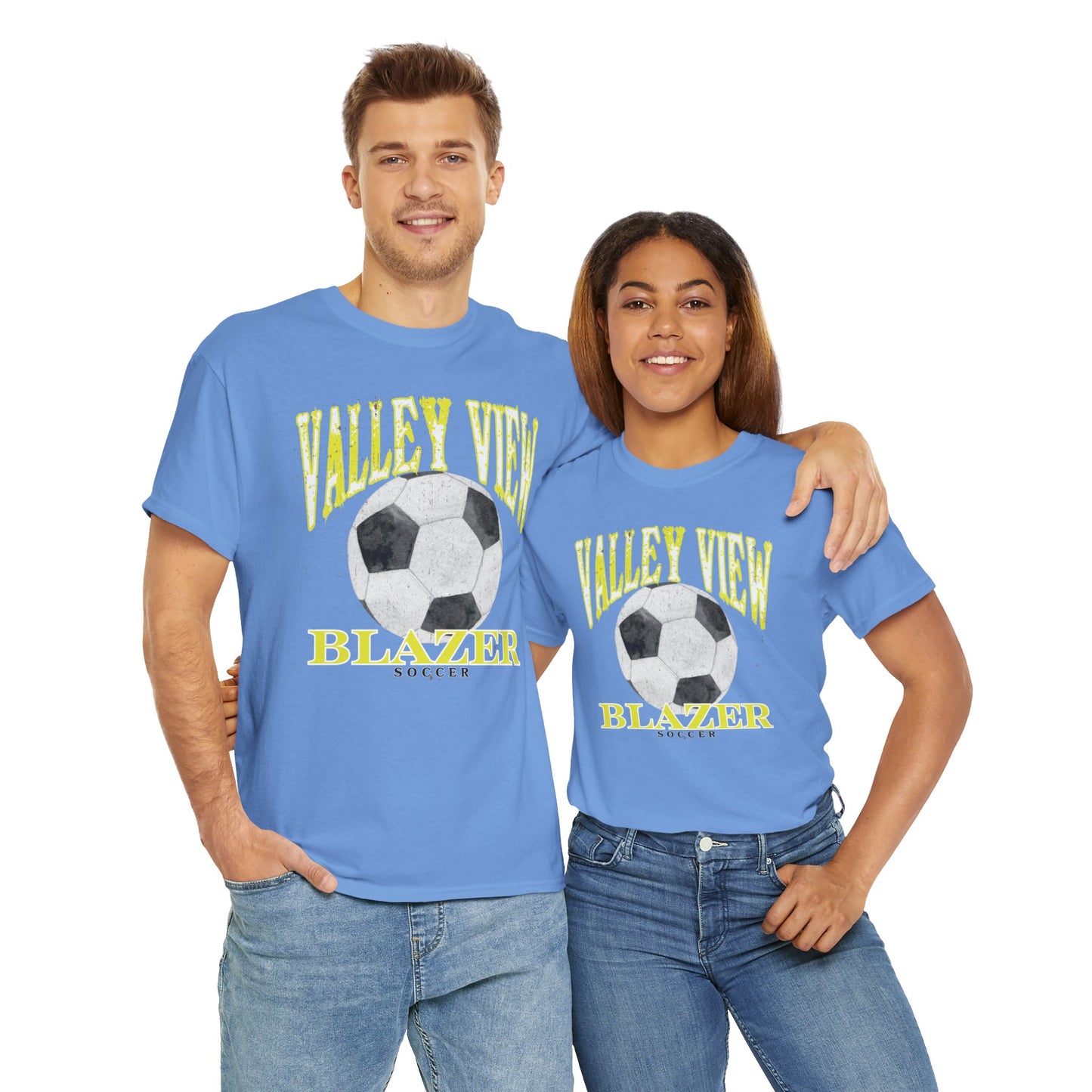 Unisex Heavy Cotton Tee. VV Soccer