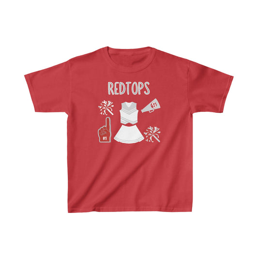 Redtops Cheer Kids Heavy Cotton™ Tee