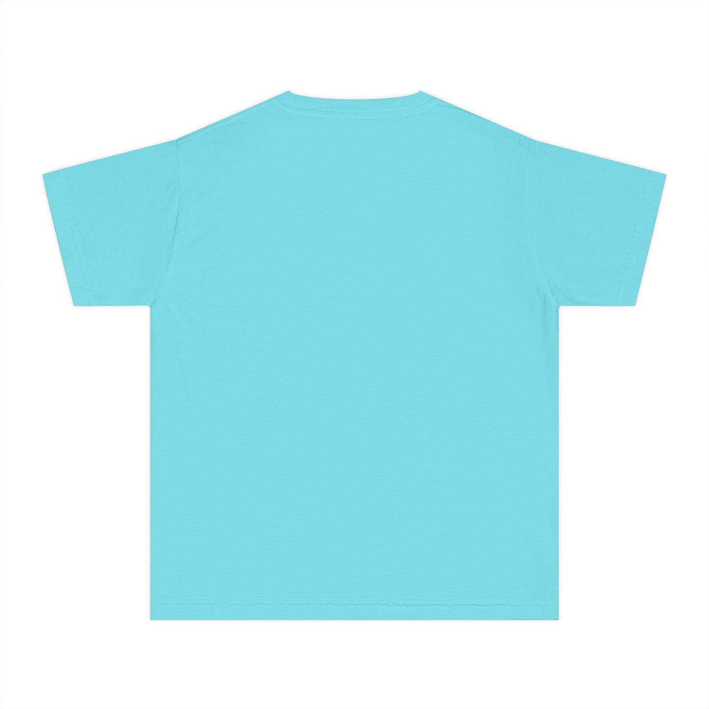 Youth Valley View. "V" logo. Simple Comfort Color Shirt