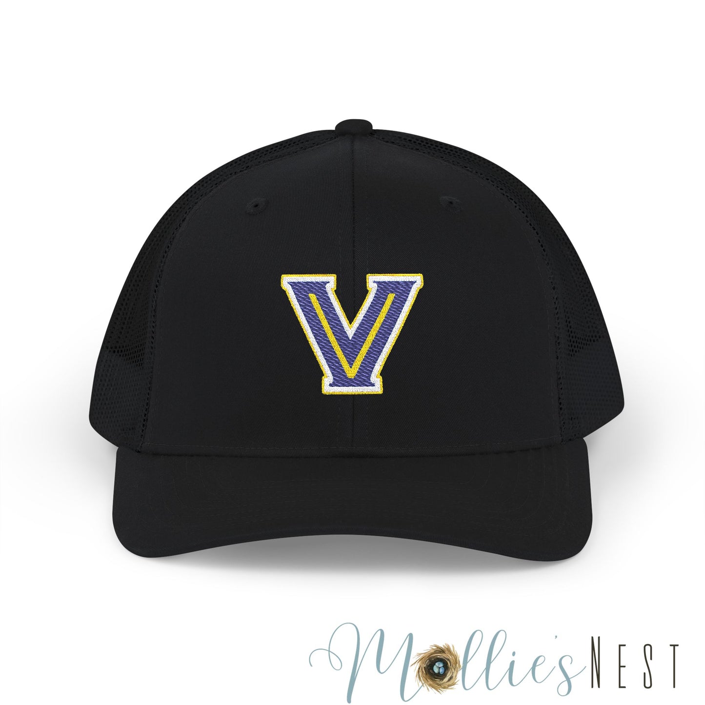 Richardson Embroidered Snapback Trucker Cap -Valley View LOGO