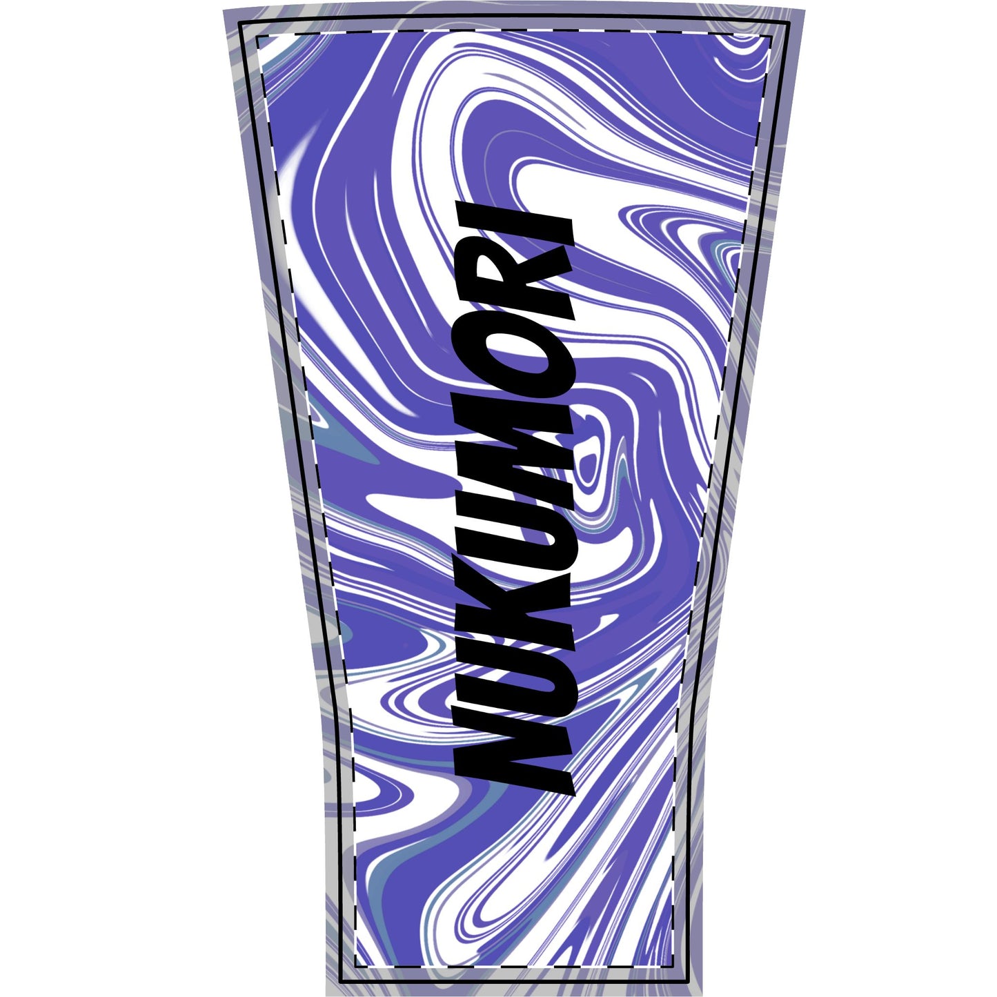 Nukumori Purple Swirl Arm Sleeve — Pattern Compression Sleeve