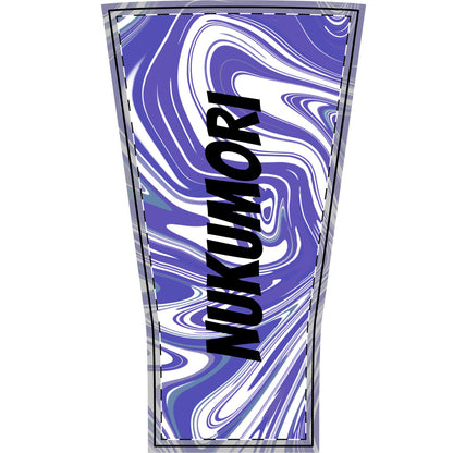 Nukumori Purple Swirl Arm Sleeve — Pattern Compression Sleeve