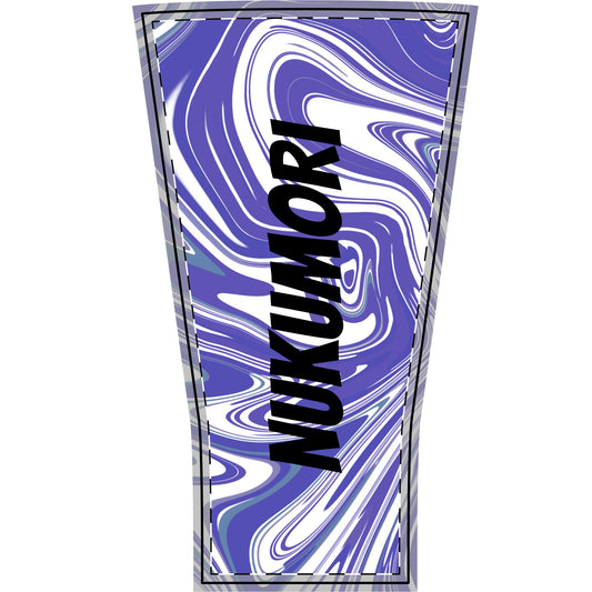 Nukumori Purple Swirl Arm Sleeve — Pattern Compression Sleeve