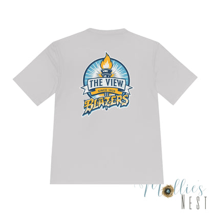 DRIFIT. ADULT Blazers 'The View' Performance Tee — Moisture-Wicking Athletic Shirt