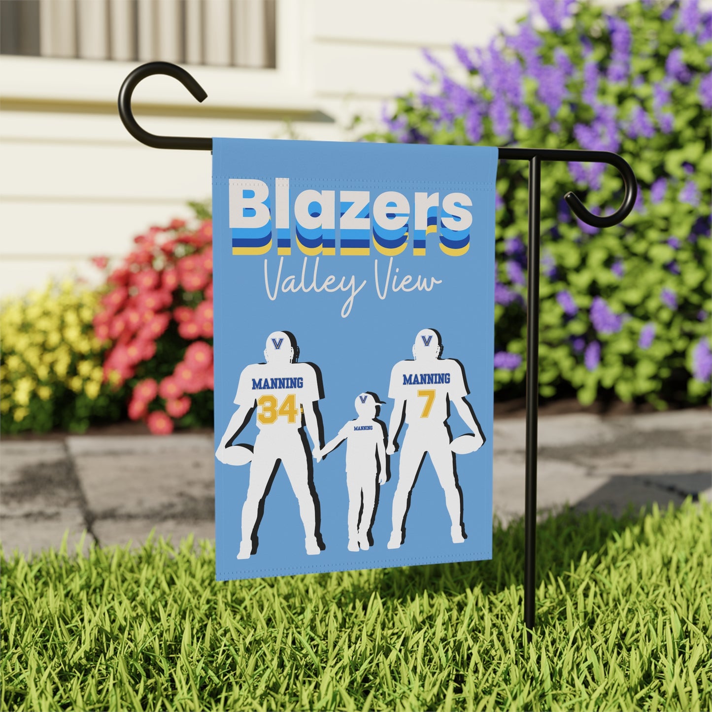 Blazers CUSTOMIZED Garden & House Banner