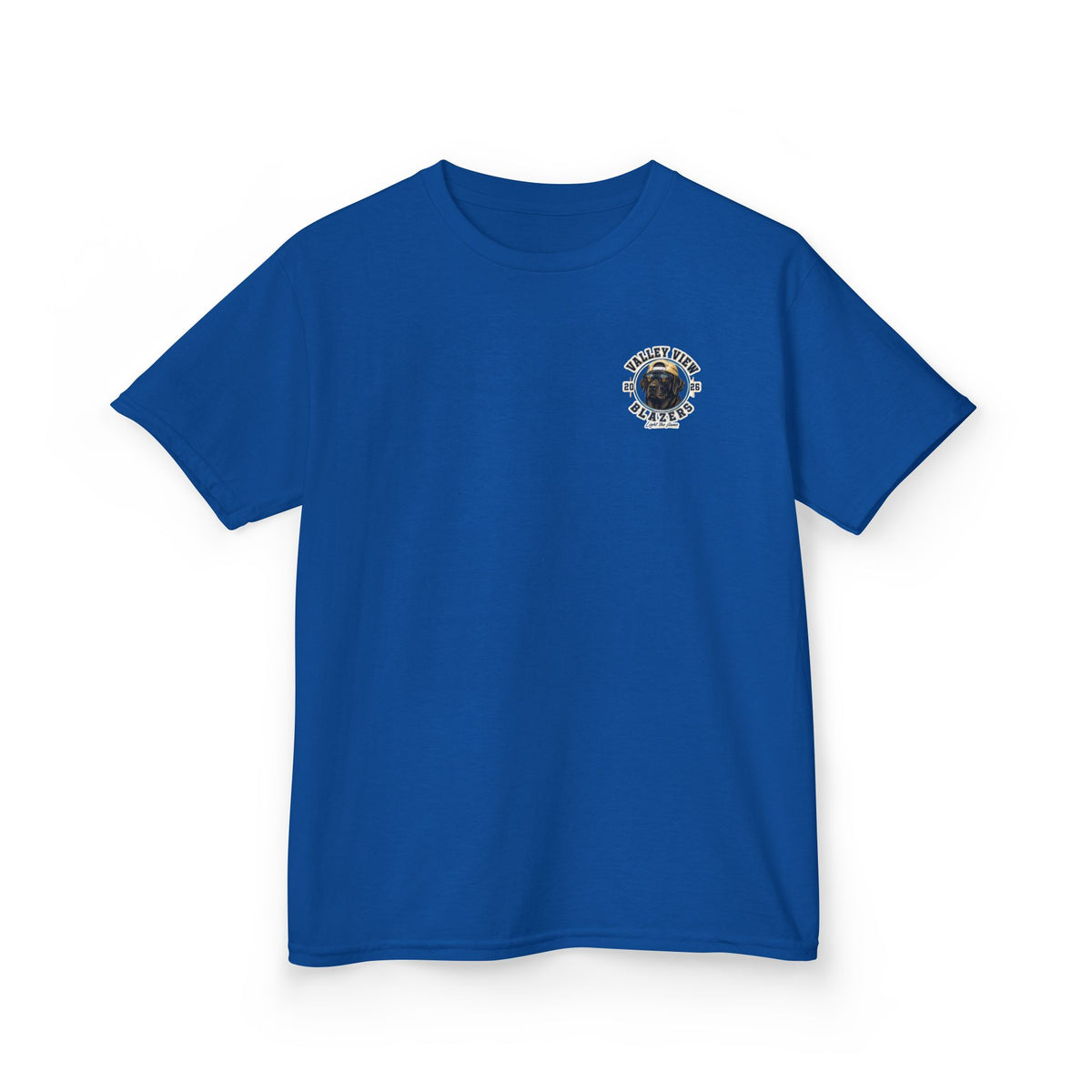 YOUTH.  Valley View Blazers Black Lab 2026 T-Shirt — Vintage Tee (2026)