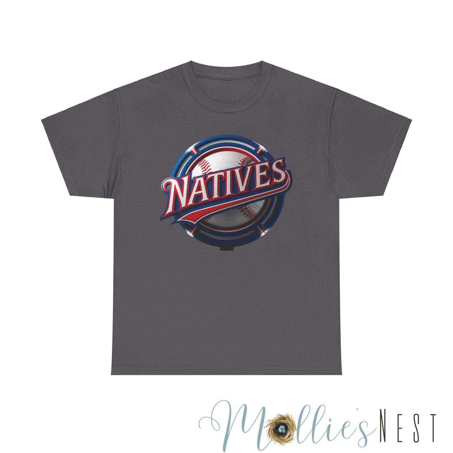 Unisex Heavy Cotton Tee. NATIVES 25