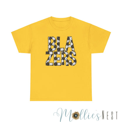 Unisex Heavy Cotton Tee. Blazers Soccer