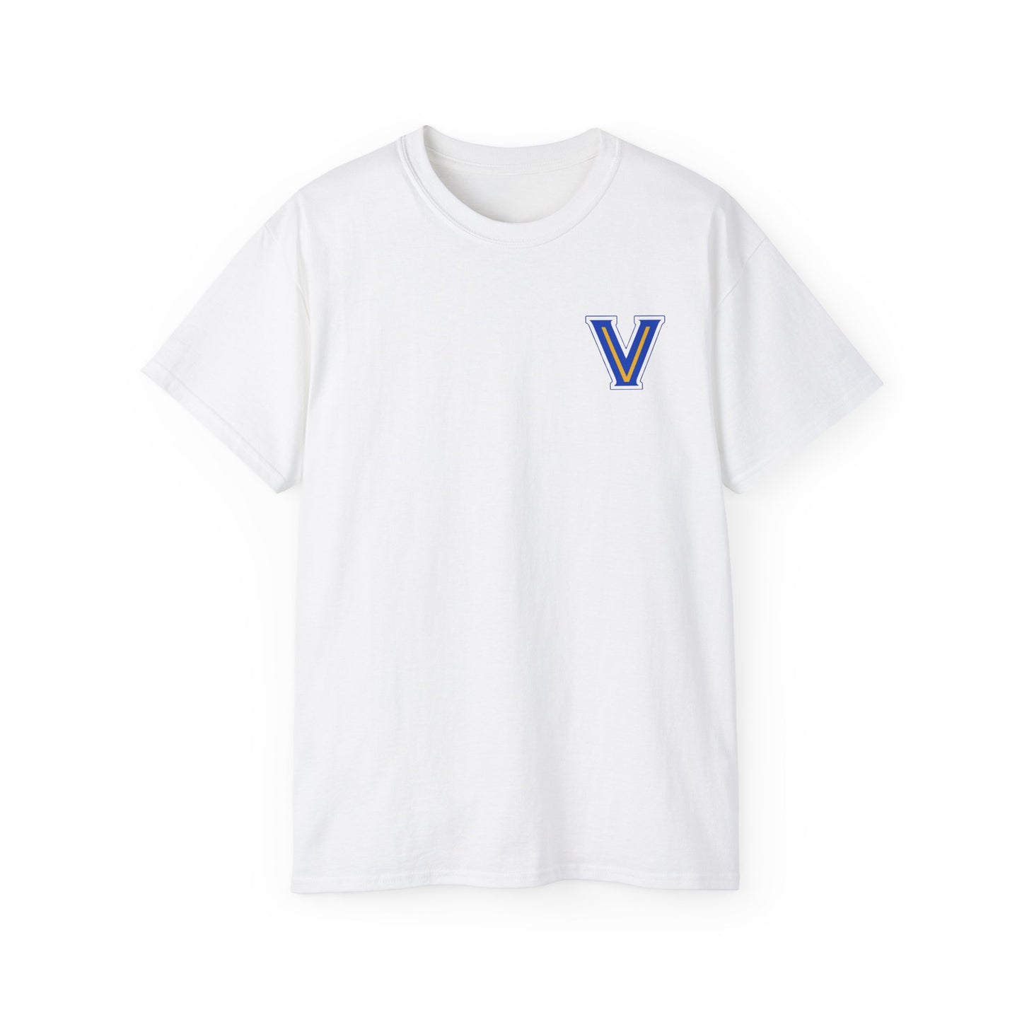 ADULT. Valley View Light the Flame Unisex Cotton Tee, Casual T-Shirt - Football - School Spirit