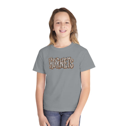 Youth Harrisburg Hornets Leopard Print Graphic Kids T‑Shirt