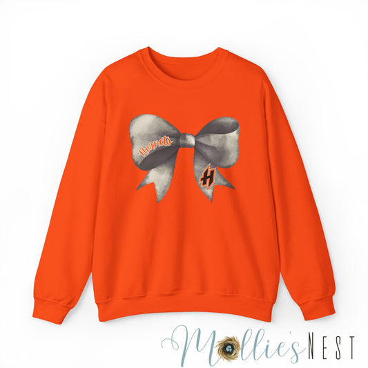ADULT. Harrisburg Hornet Bow Sweatshirt