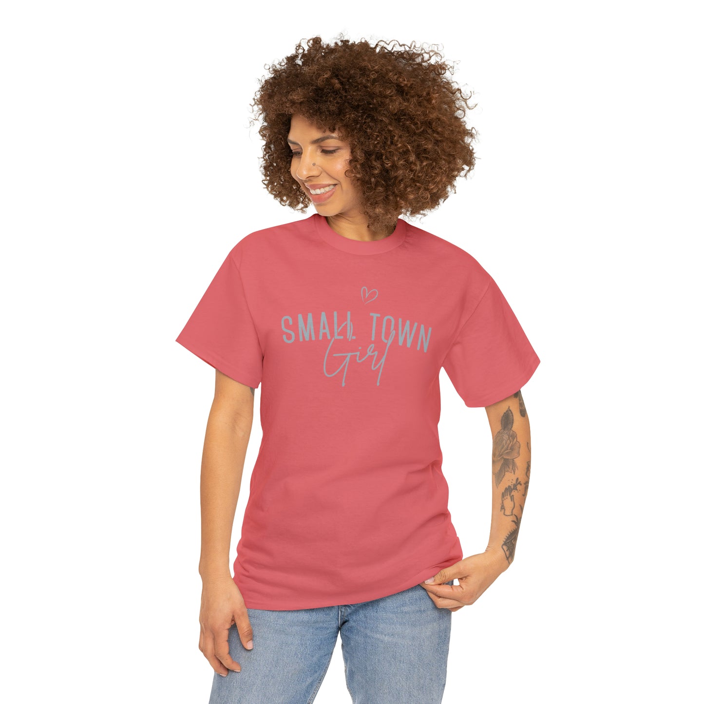 Small town girl Heavy Cotton Tee