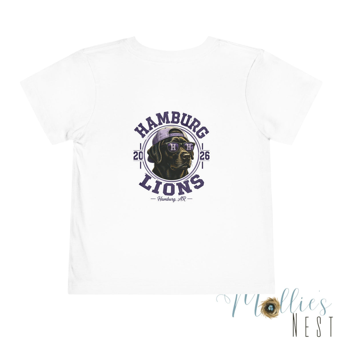 TODDLER. Hamburg Lions -Black Lab Short Sleeve Tee