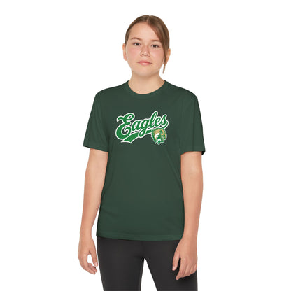 GCT Eagles Youth Drifit — Script Logo Team Shirt