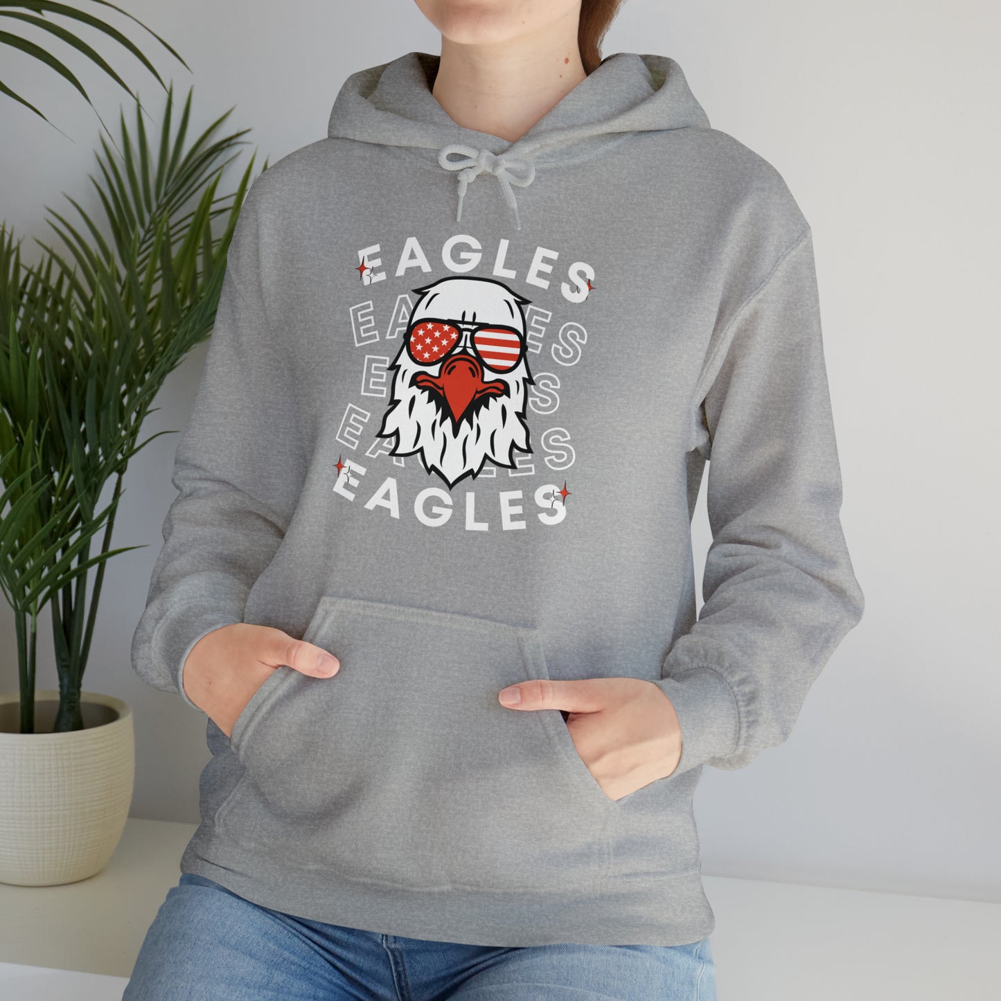 Eagles Unisex Heavy Blend™ Hooded Sweatshirt