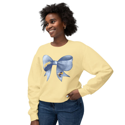 ADULT. Wynne Yellowjackets Bow Sweatshirt