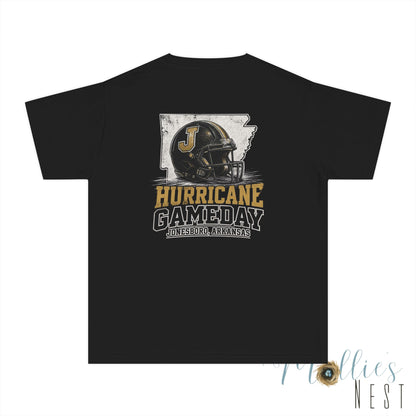 Youth Hurricane Game Day Football Helmet Team Shirt