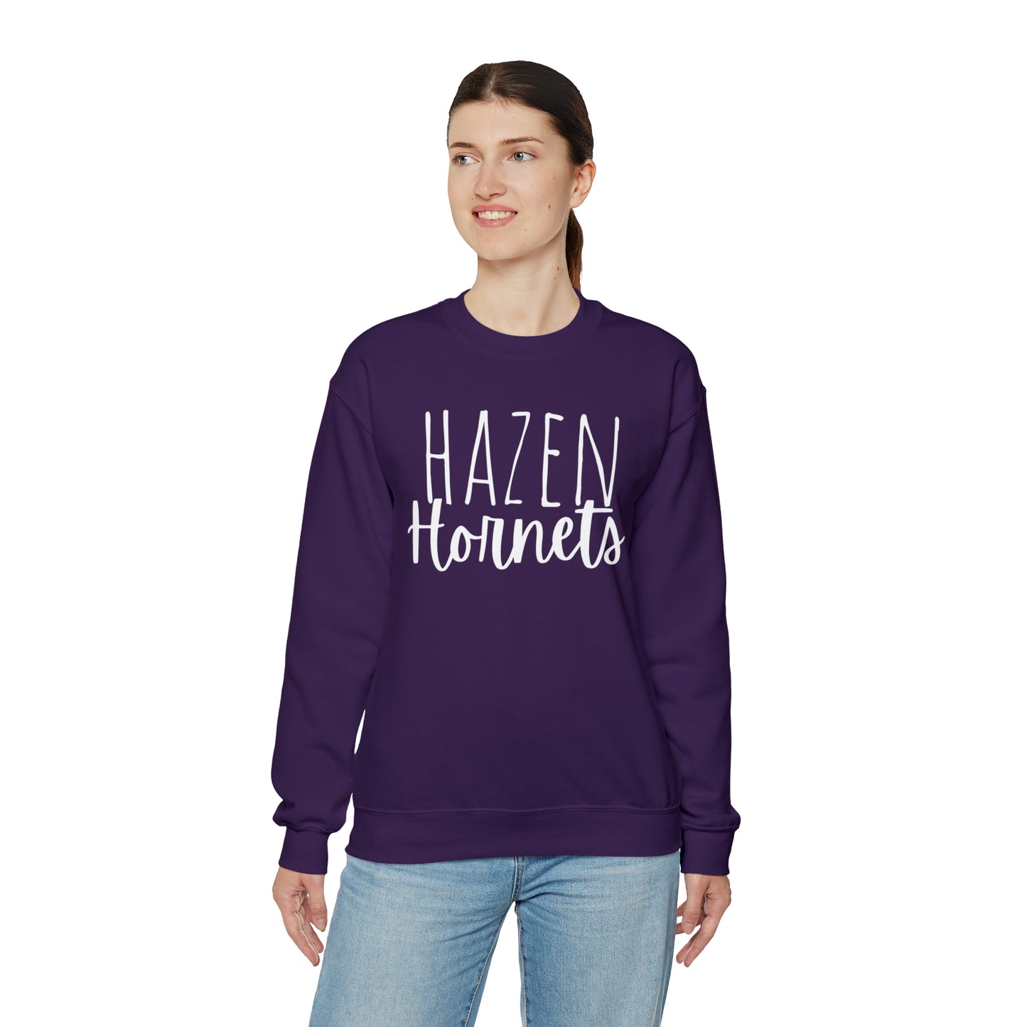 Hazen Hornets Unisex Heavy Blend™ Crewneck Sweatshirt