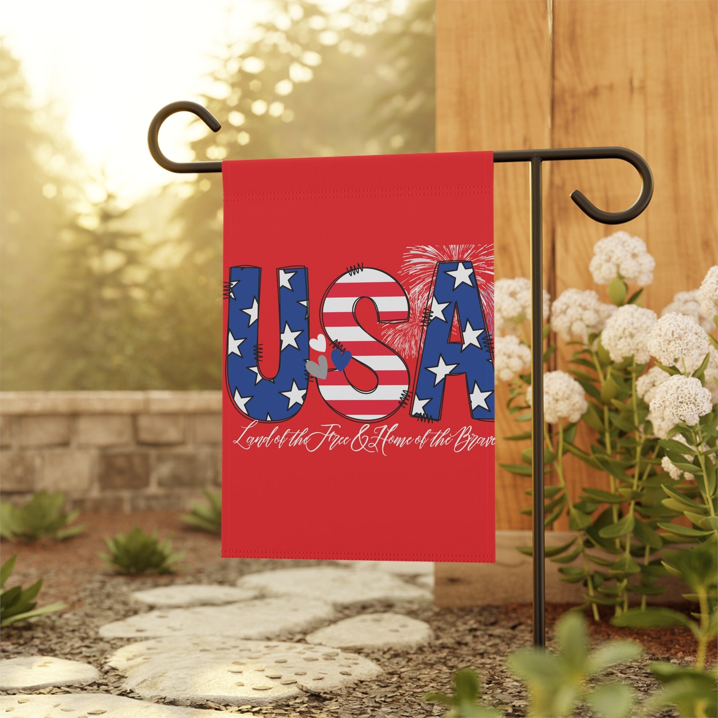 USA Garden & House Banner