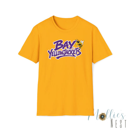 ADULT. Bay Yellowjackets T-Shirt — Mascot Tee