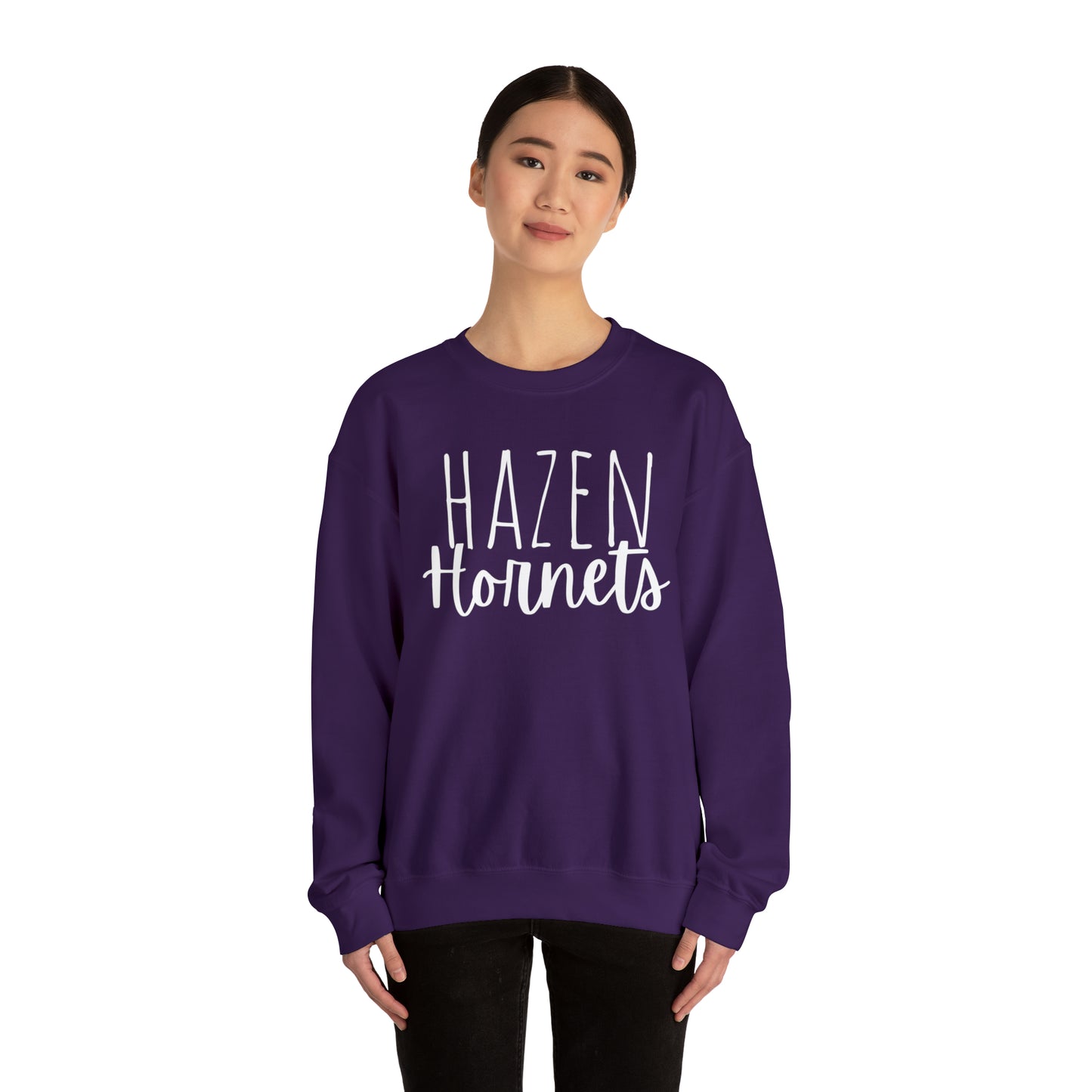 Hazen Hornets Unisex Heavy Blend™ Crewneck Sweatshirt