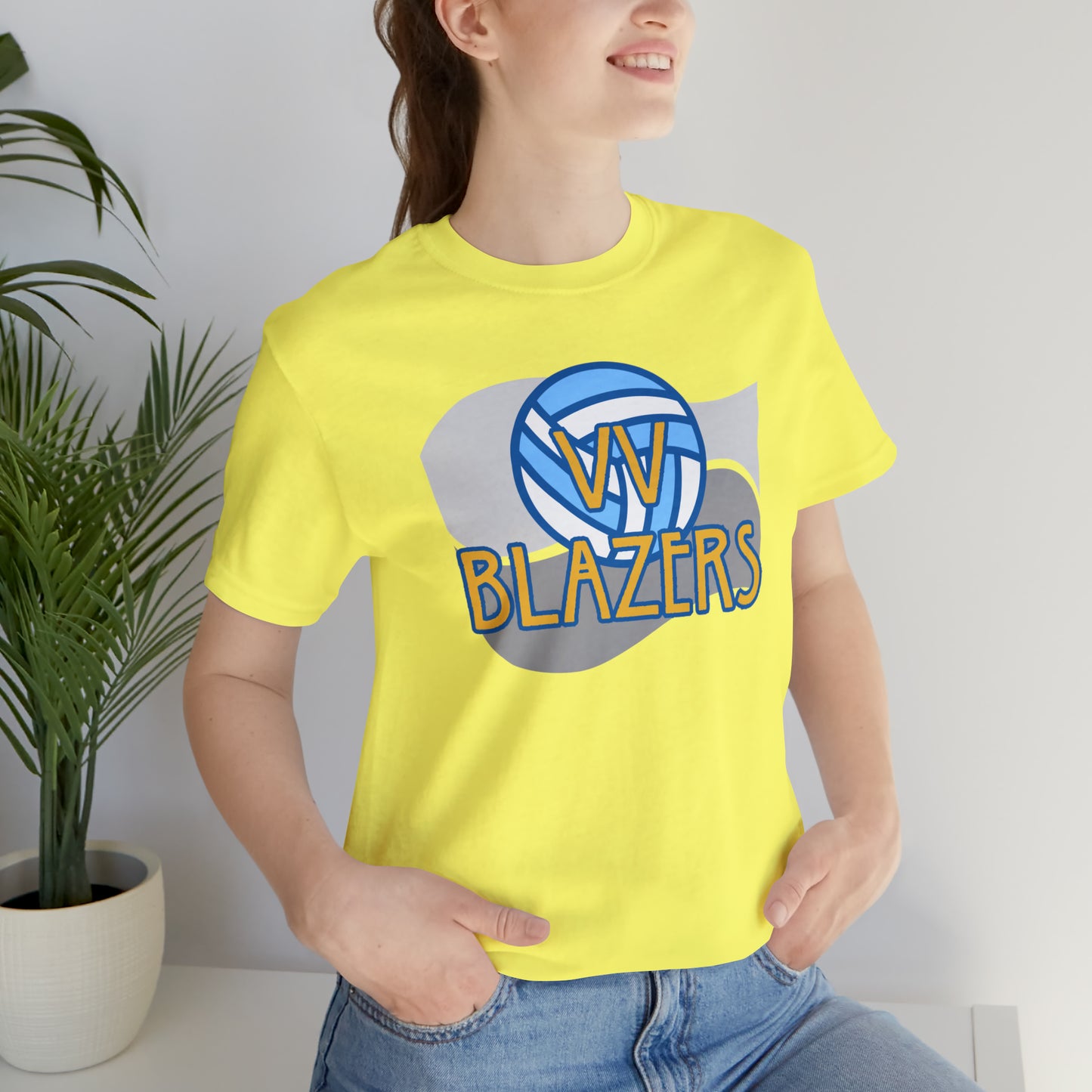 Blazer Volleyball Unisex Jersey Short Sleeve Tee