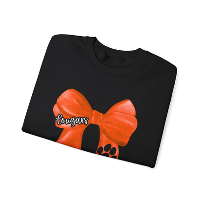 ADULT. Cougars Bow Sweatshirt