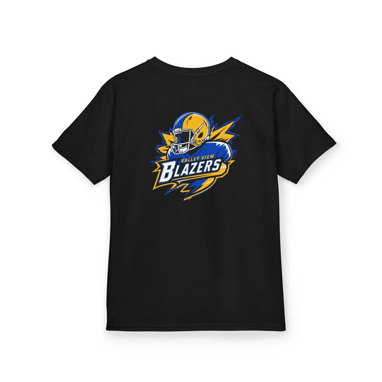 Blazer Kids Tee: Front/Back Football Design