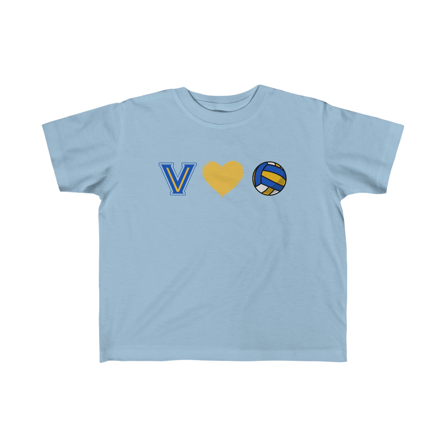 Vv volleyball Toddler's Fine Jersey Tee