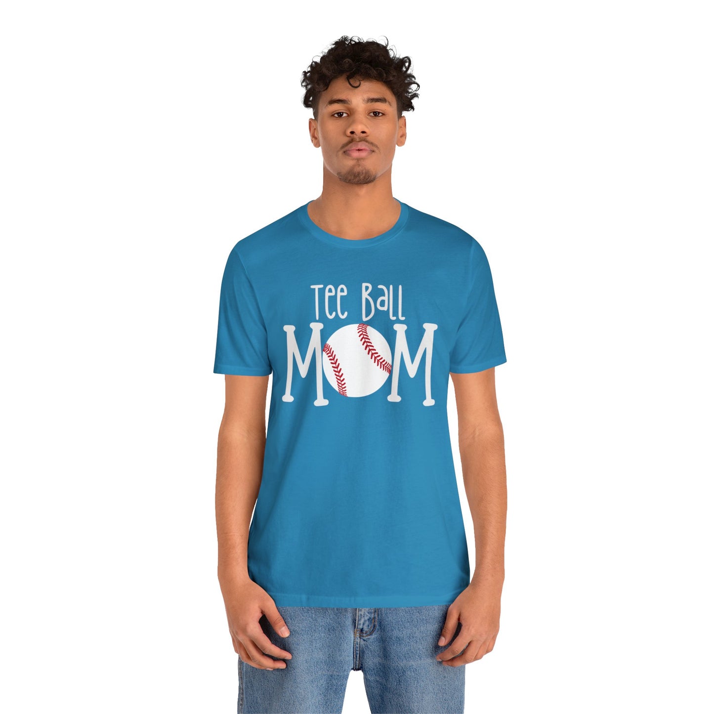 Tee Ball Mom Short Sleeve Shirt