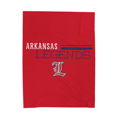 Velveteen Plush Blanket. LEGENDS