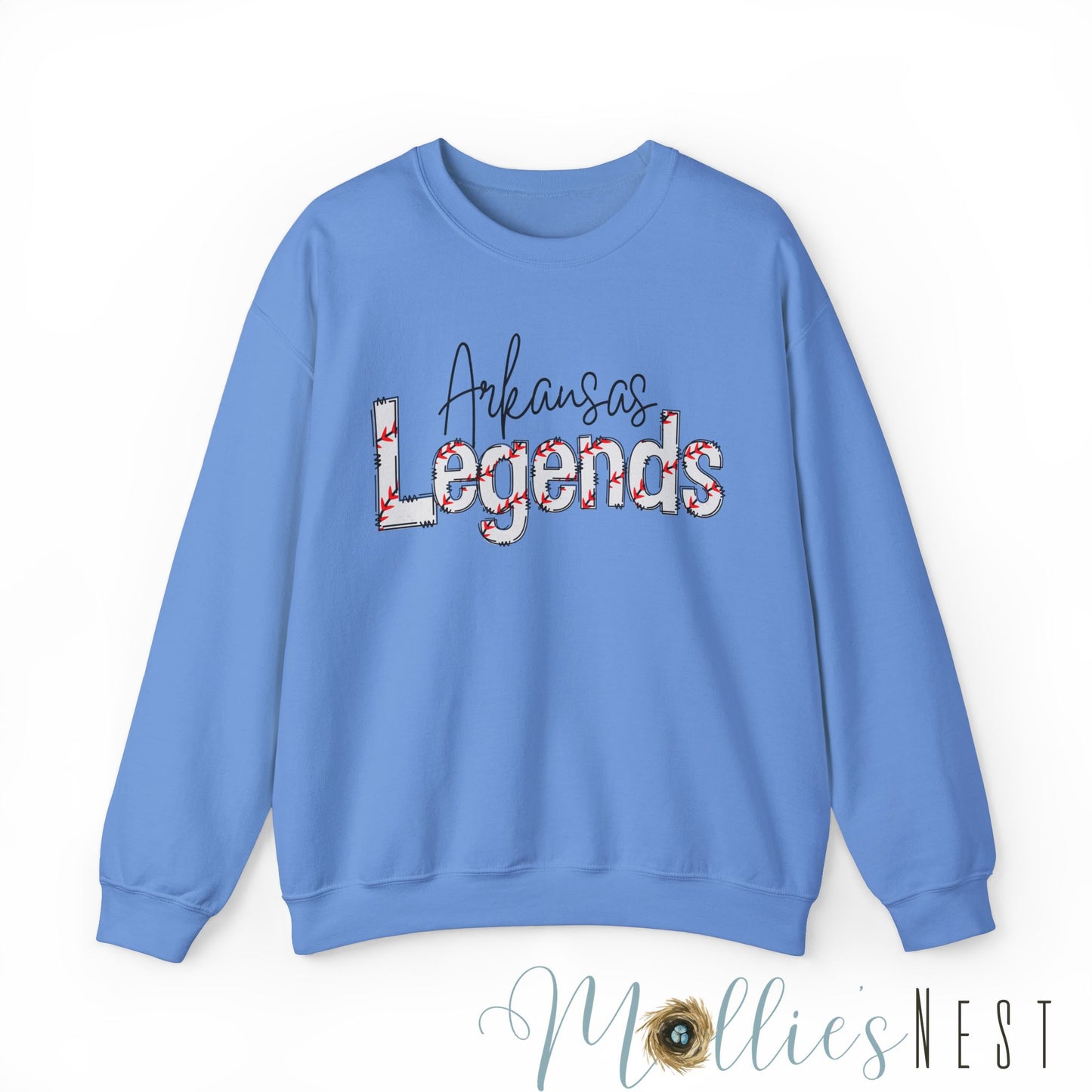 Unisex Heavy Blend™ Crewneck Sweatshirt. LEGENDS BASEBALL