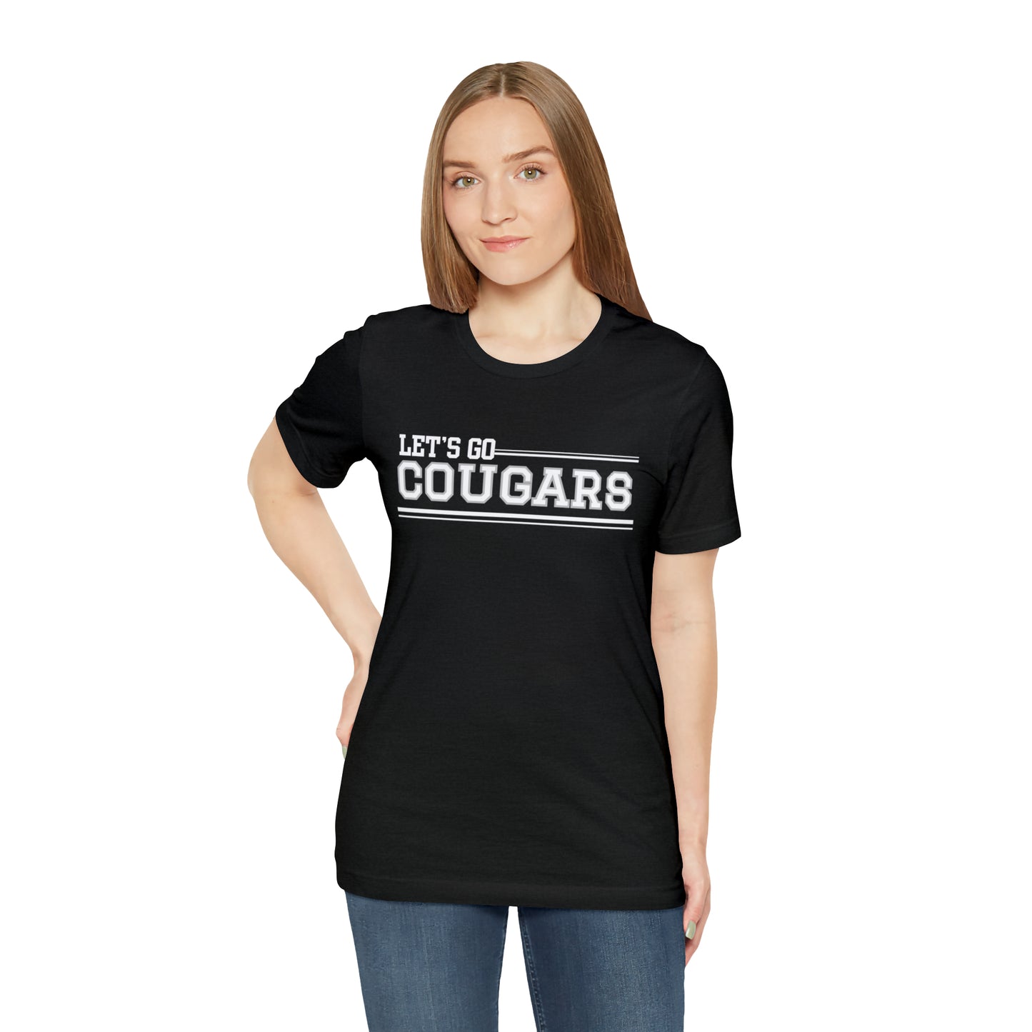 Cougars Unisex Jersey Short Sleeve Tee