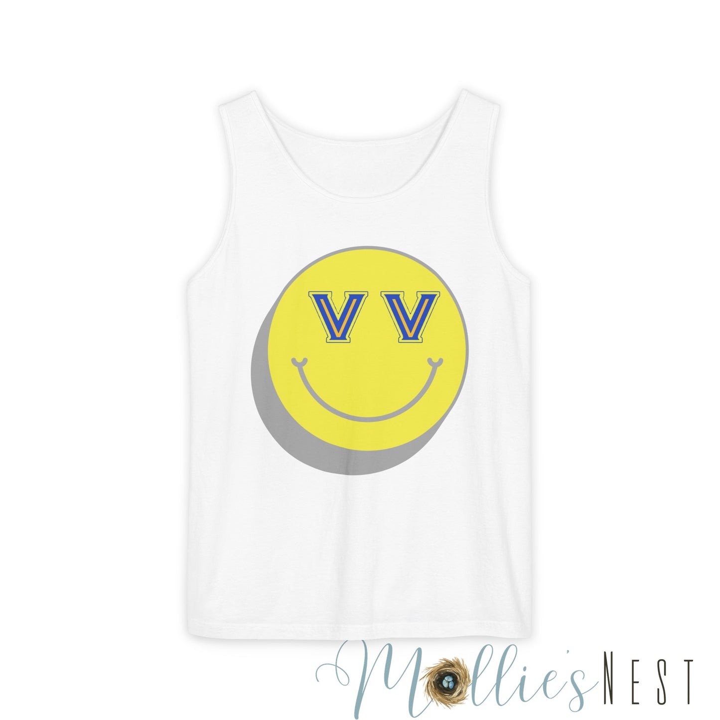 Valley View smile Garment-Dyed Tank Top