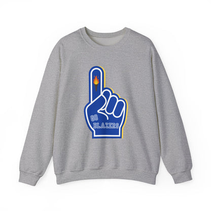 Unisex Heavy Blend™ Crewneck Sweatshirt. Foam Finger Valley View