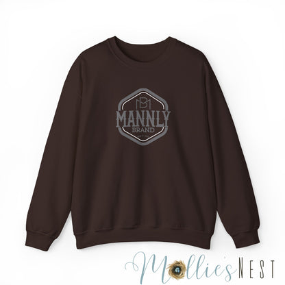 Unisex Heavy Blend™ Crewneck Sweatshirt. MANNLY BRAND