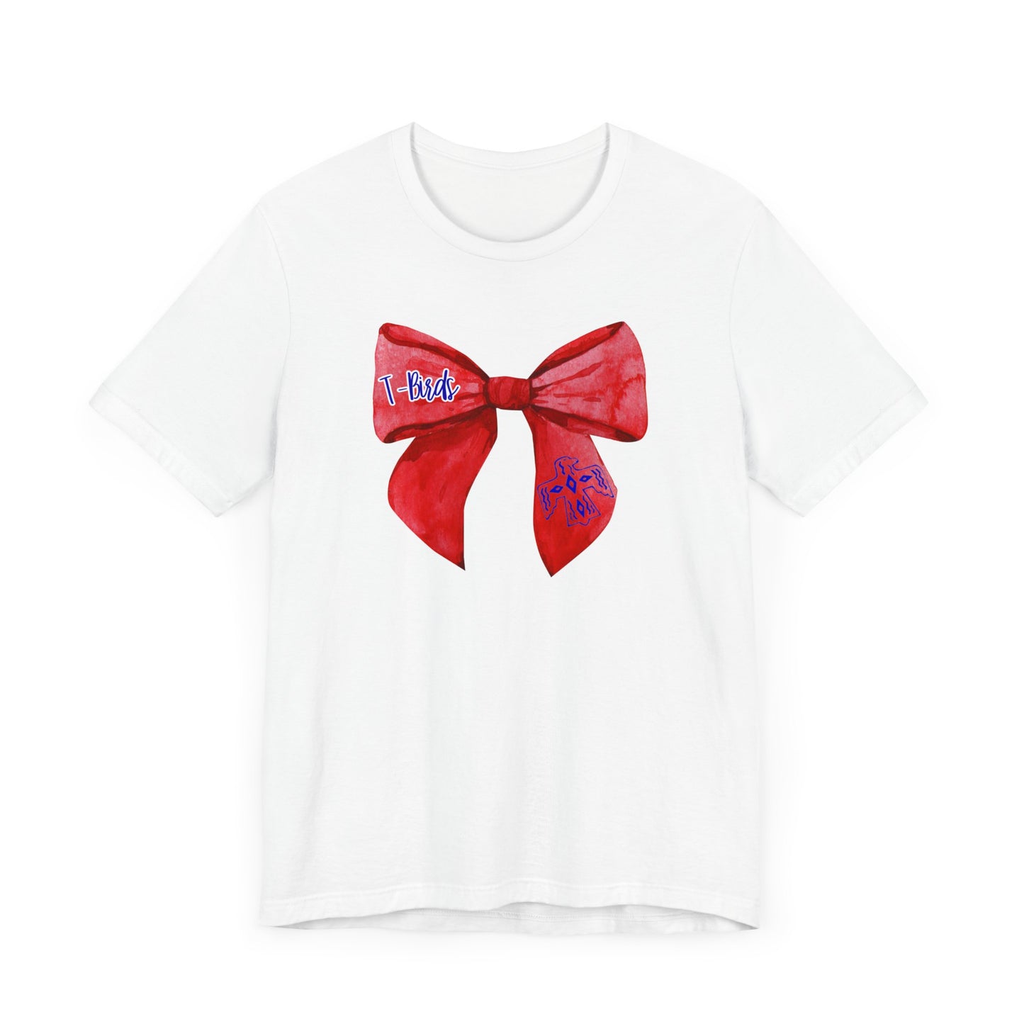 TBirds. Bow Jersey Short Sleeve Tee