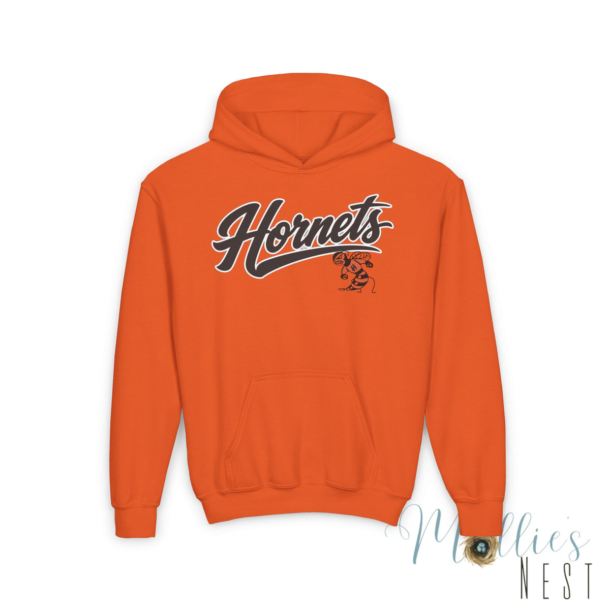 Youth Hoodie - 'Hornets' Sports Logo Youth Hoodie