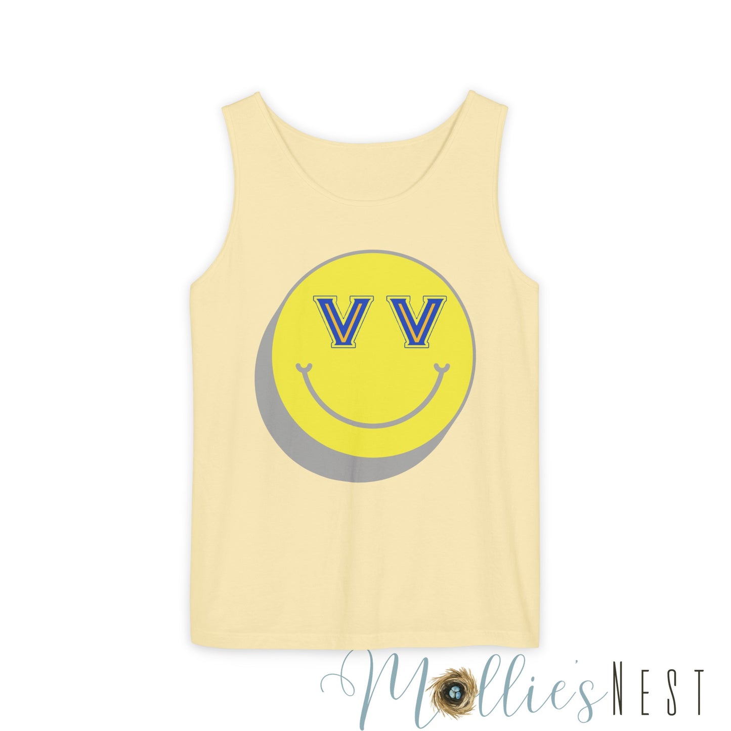 Valley View smile Garment-Dyed Tank Top