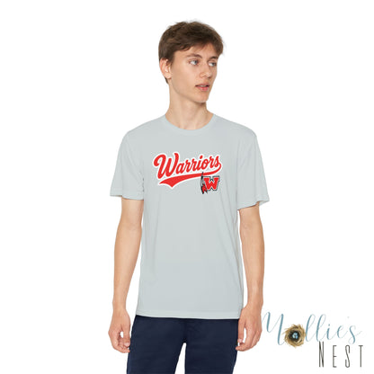Westside. Warriors Youth Drifit — Script Logo Team Shirt