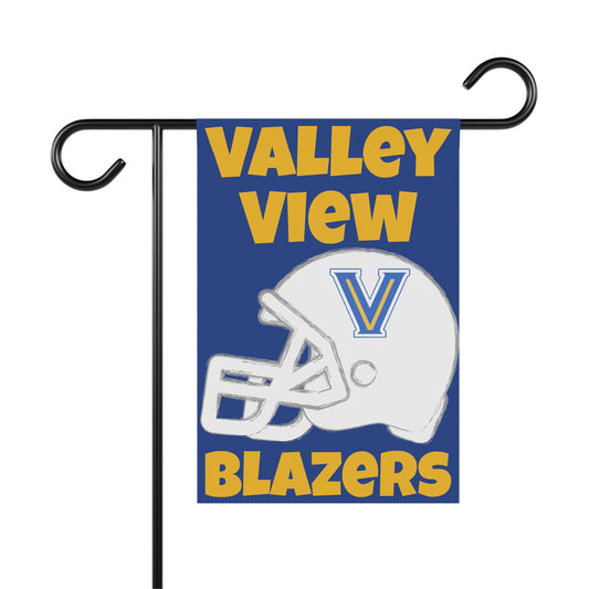 Blazer Blue Football. Garden & House Banner