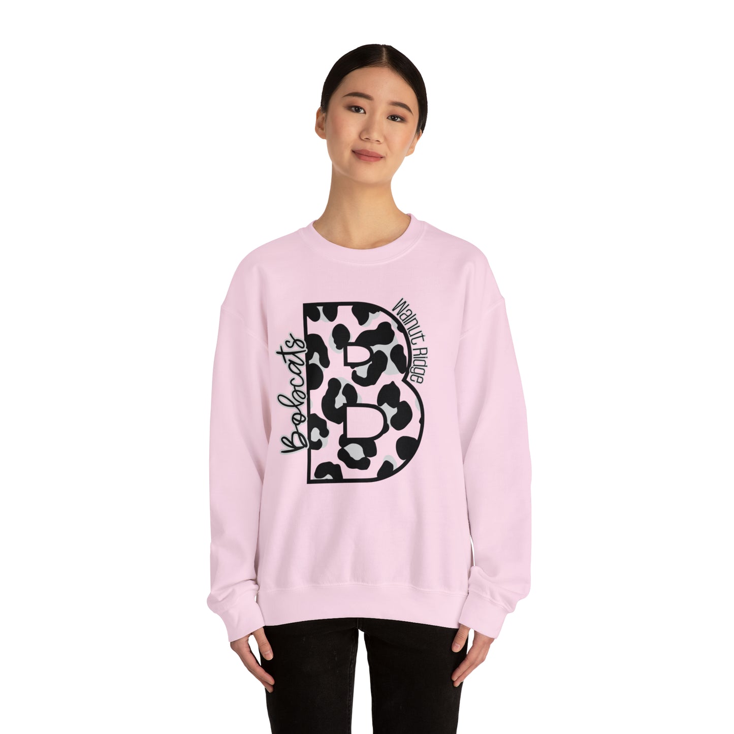 Bobcats Leopard Heavy Blend™ Crewneck Sweatshirt