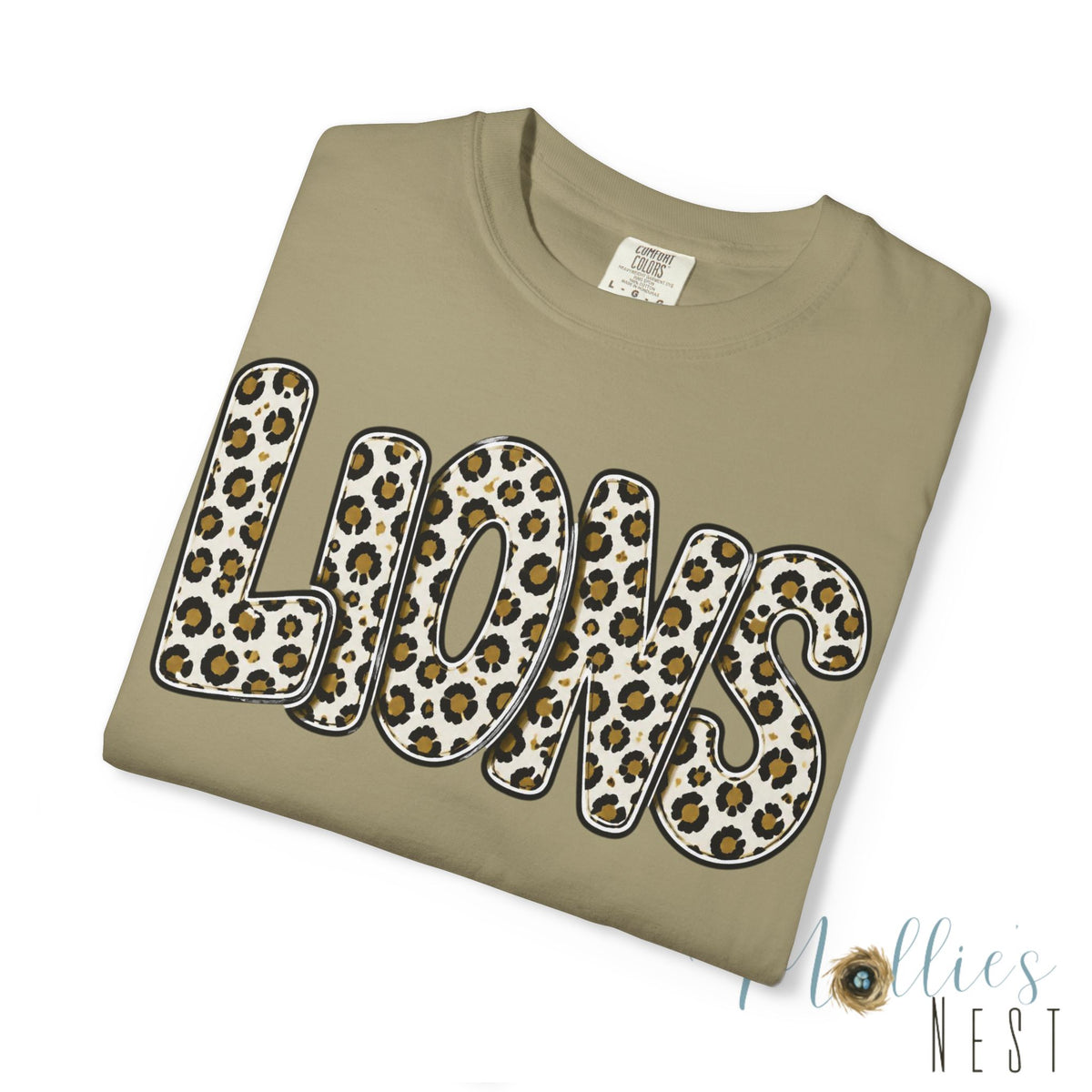 LIONS Leopard Stacked Graphic T-Shirt - ADULT