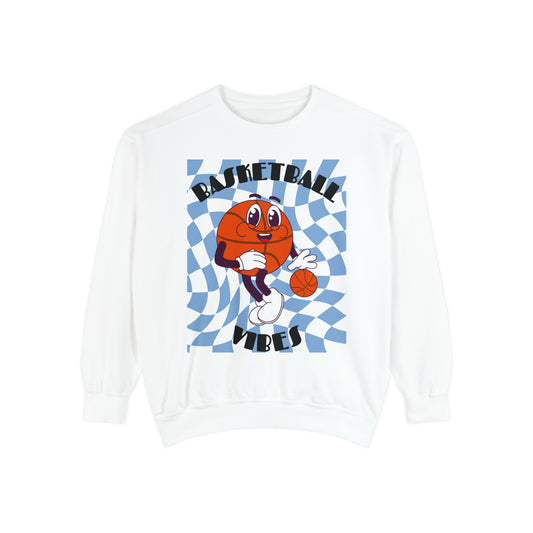 Basketball Vibes Garment-Dyed Sweatshirt